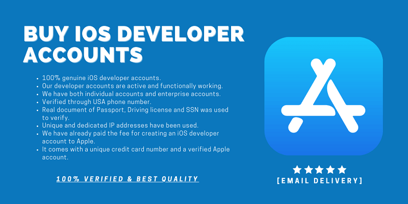 Buy iOS Developer Accounts